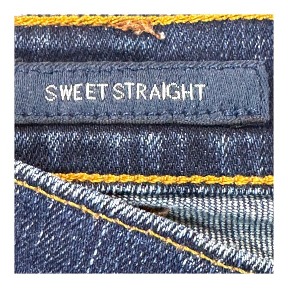 Lucky Brand Sweet Straight Medium Wash Denim Jeans Handcrafted Los Angeles Y2K - Picture 5 of 10